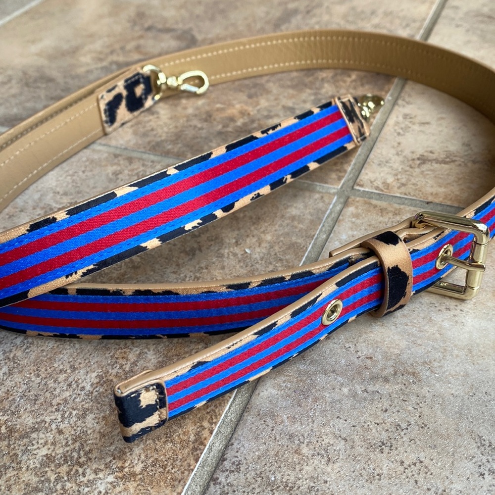 Bandolier leopard strap